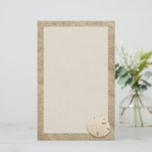 Elegant Sand Dollar Briefpapier 4 (Staand voorkant)