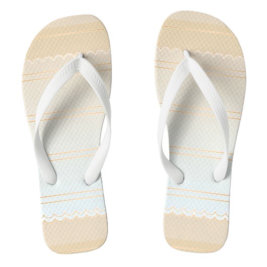 Elegant Sandy Beach Teenslippers (Voetbed)