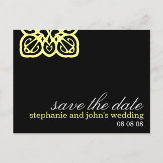 Elegant  Save the Date Briefkaart