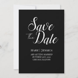 Elegant Save The Date Card | Minimal Modern