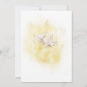 Elegant Save the Date met bruid en bruidegom Gazeb (Achterkant)