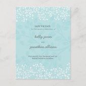 Elegant Save the Date Wedding Uitnodiging (Voorkant)