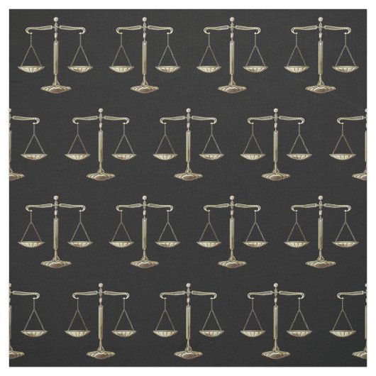 Elegant Scales of Justice | Advocaat Stof (Swatch)
