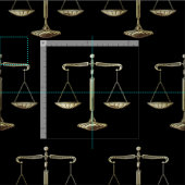 Elegant Scales of Justice | Advocaat Stof (Delen)