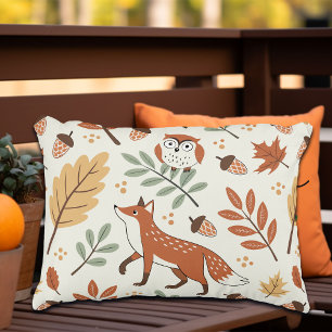 Elegant Scandinavisch Herfst patroon Accent Kussen