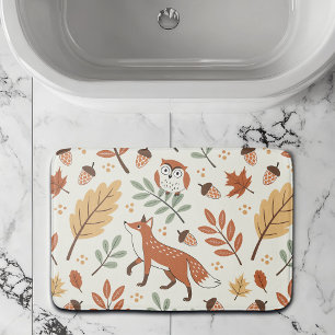 Elegant Scandinavisch Herfst patroon Badmat