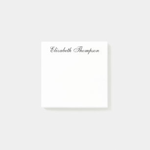 Elegant Schrift Post-it® Notes