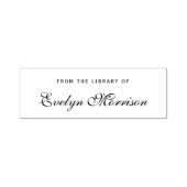 Elegant Schrift Uit De Bibliotheek Van Zelfinktende Stempel (Design)