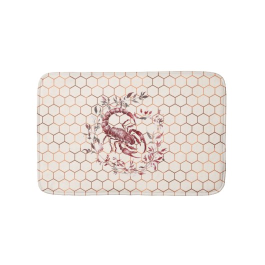 Elegant Scorpio Badmat (Voorkant)