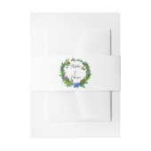 Elegant Scottish Thistle Floral Wedding Uitnodigingen Wikkel (Voorkant Voorbeeld)