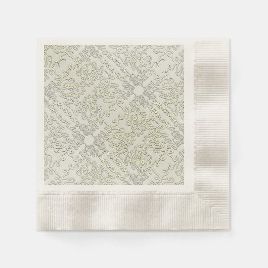 Elegant Scribble Servet (Voorkant)