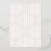 Elegant Script 3 Aankondiging geboorte foto-collag (Achterkant)