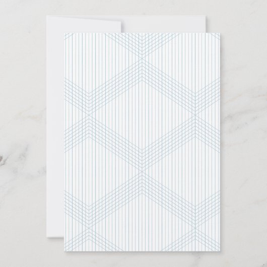 Élégant Script 3 Photo Collage Faire-part de naiss (Dos)