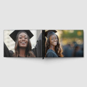 Elegant script afstuderen foto afstuderen naam gastenboek (Volledig)