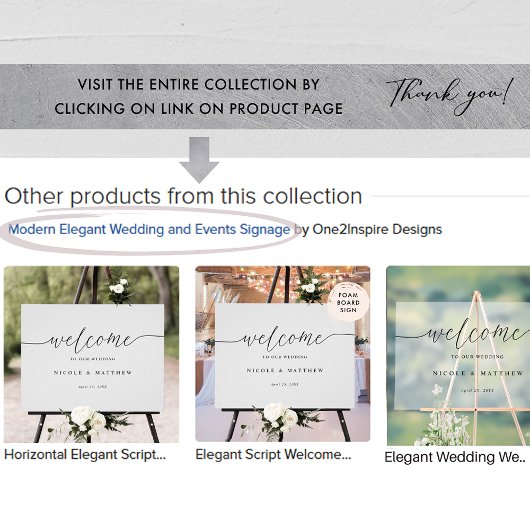 Elegant Script bruiloft gunsten Frosted stijl Acryl Bord