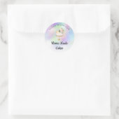 elegant script cake label (Tas)