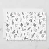 Elegant Script Calligraphy Simple 2 Photo Holiday Feestdagenkaart (Achterkant)