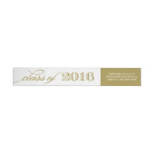 Elegant Script Class of 2016 | Goud Afstuderen (Individueel)
