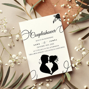 Elegant Script Couples Vrijgezellenfeest Kaart