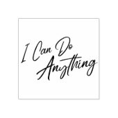 Elegant script dat Word aanmoedigt Rubberstempel (Afrduk)