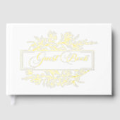 Élégant script de calligraphie de cadre floral (Recto)