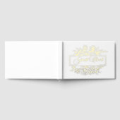 Élégant script de calligraphie de cadre floral (Complet)