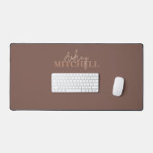Élégant script de signature Monogramme Brown (Clavier et souris)