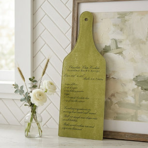 Elegant Script Familie Recept Chartreuse Snijplank