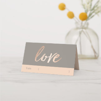 Elegant Script Faux Folie