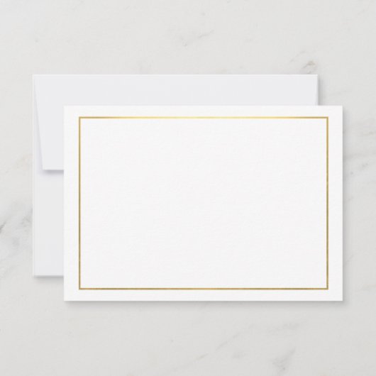 Elegant Script Faux Gold Bourgogne RSVP Maaltijden (Achterkant)