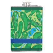 Élégant script Flacon de la Ligue de Golf féminin  (Dos)