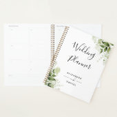 Élégant Script Floral Mariage (Devant avec enveloppe)