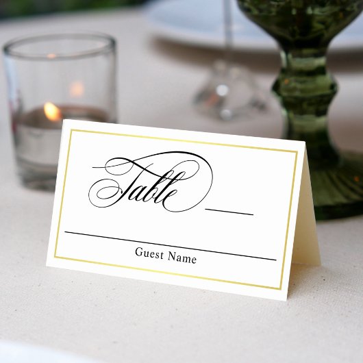 Elegant Script Flourish Wedding