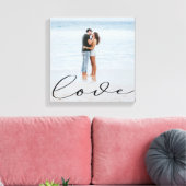 Elegant script | Fotocanvas afdrukken (Insitu (Woonkamer))