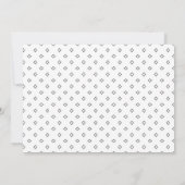 Élégant Script Full Photo Mariage Merci (Dos)