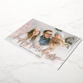 Elegant Script Full Prettige feestdagen Kerstmis (Gedraaid)