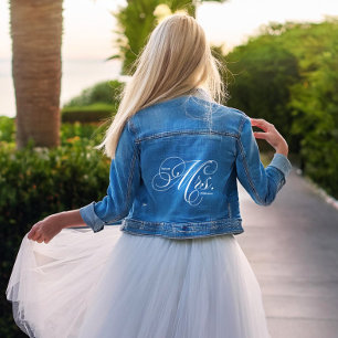 Élégant script "Future Mrs" Mariée personnalisée p