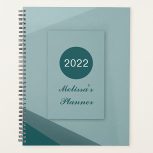 Élégant script géométrique moderne 2022 personnali