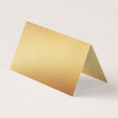 Elégant script Gold Foil Double photo carte RSVP (Dos)