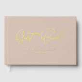 Élégant, Script Gold-Foil Mariage (Recto)