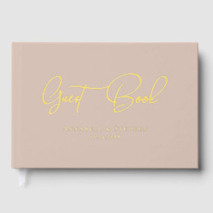Élégant, Script Gold-Foil Mariage