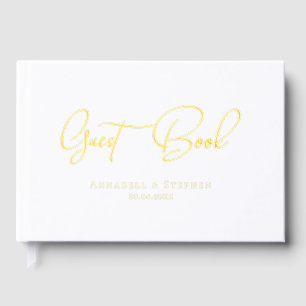 Élégant, Script Gold-Foil Mariage