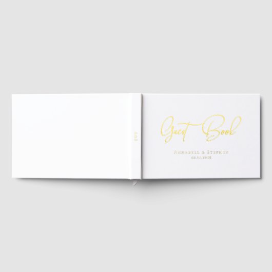 Élégant, Script Gold-Foil Mariage (Complet)