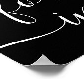 Elegant script in Loating Memory 2 Photo Funeral Poster (Hoek)