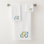 Elegant Script Initials Monogram (En situation)