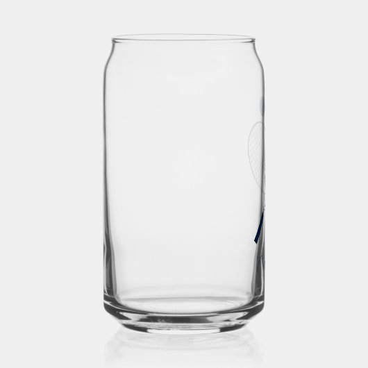 Élégant Script Joueur de tennis Monogramme personn (Droite)