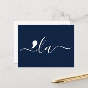 Elegant script Kamala Harris voor President Briefkaart