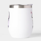 Elegant Script Letter D Monogram Gepersonaliseerde (Links)