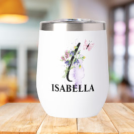 Elegant Script Letter I Monogram Gepersonaliseerde