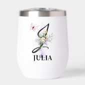 Élégant Script Letter J Monogram Nom personnalisé (Avant)